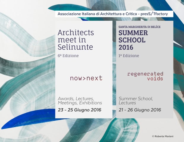 Architects meet in Selinunte 2016